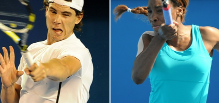 Rafael Nadal, Venus Williams Set To Roll At The Australian Open