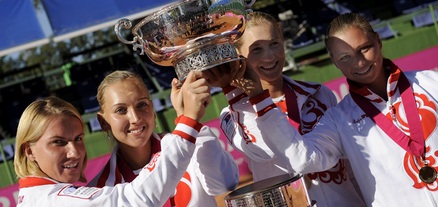 Russia Defeats Spain To Win Fed Cup