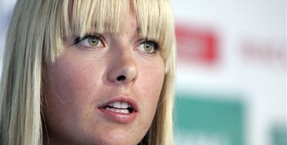 Soon To Be Top Ranked Maria Sharapova In Rome Quarterfinals