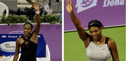 Serena Williams Venus Williams Doha Showdown, Sony Ericsson Championships at Doha, Qatar, Lawn Tennis Magazine