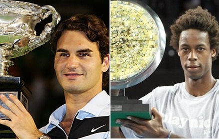 Federer To Bring Eleven Match Winning Streak To Paris Semifinal, Roger Federer, Gael Monfils