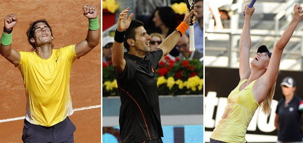 Nadal, Djokovic, Sharapova To Star In Rome Finals