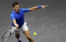Novak Djokovic In Action At Tel Aviv Thursday Night