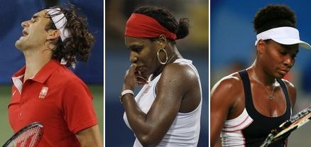 Roger Federer, Serena Williams, Venus Williams Out Of Olympics