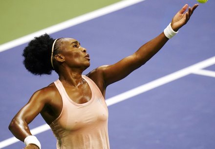 Venus Williams Falls Tuesday At the US Open
