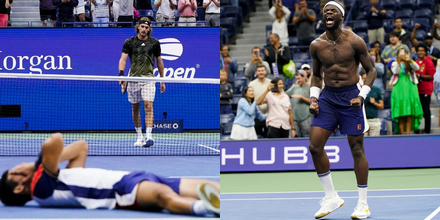 Frances Tiafoe, Carlos Alcaraz Post Shock Upsets At The US Open