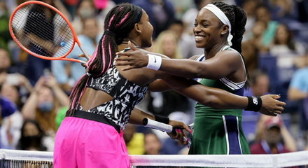 Coco Gauff Loses To Sloane Stephens In Forehand Battle At the US Open